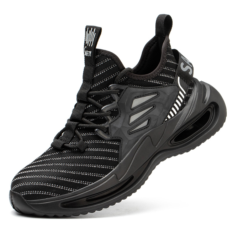 2025 New Work Shoes With Steel Toe Safty Shoes Man Security Boots Steel Toe Shoes