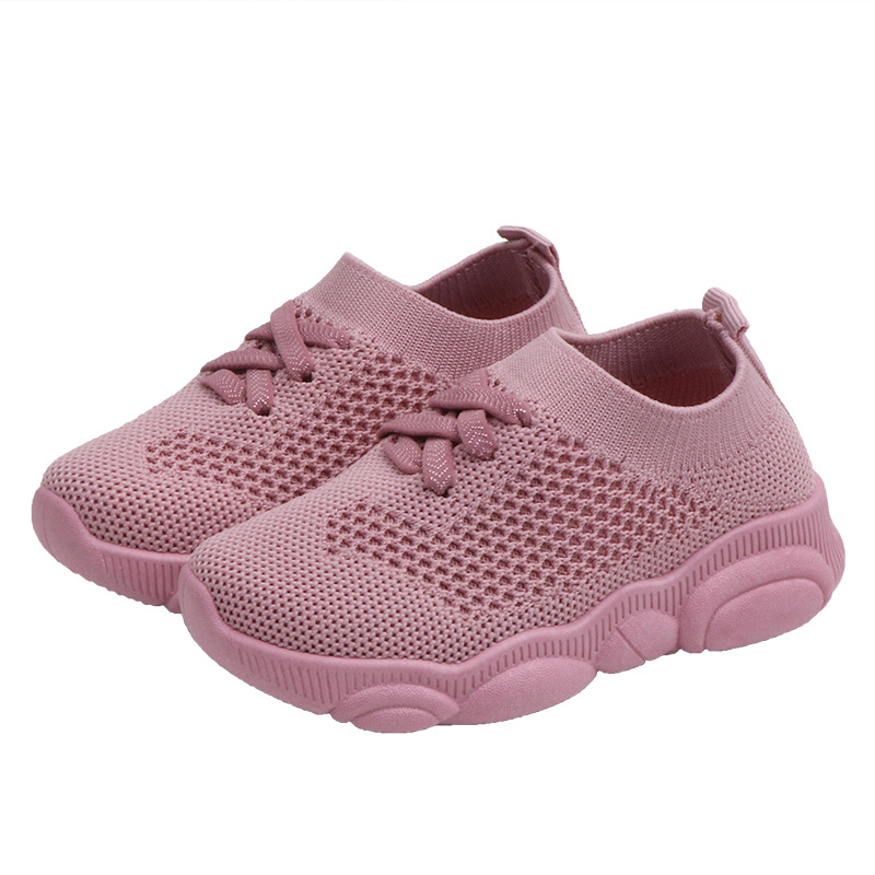 Soft-soled toddler shoes boys and girls breathable sports shoes baby socks shoes non-slip soles