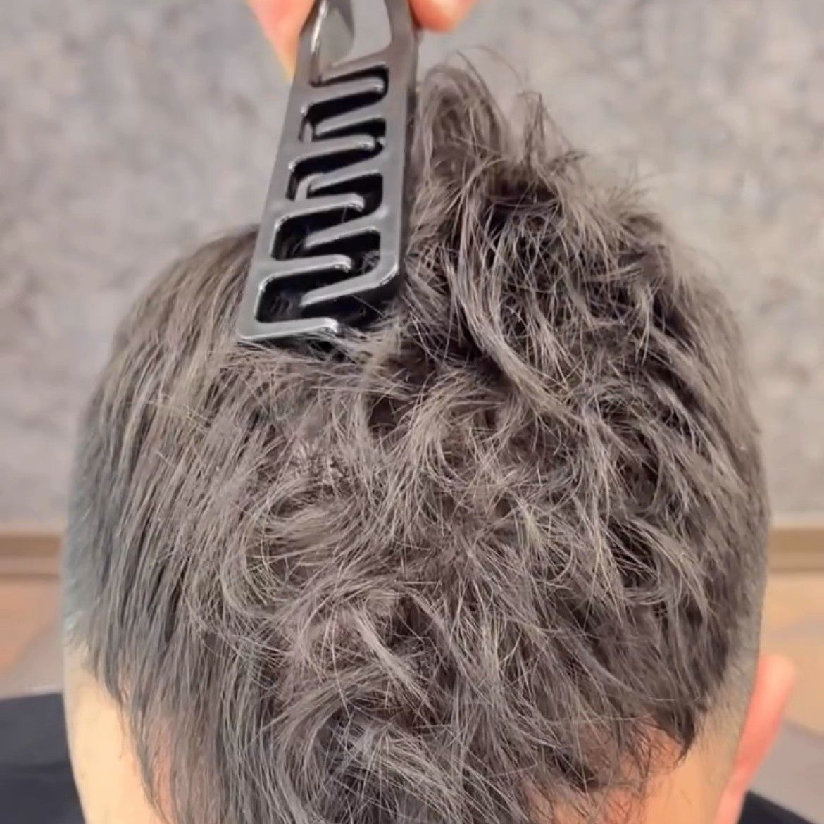 Men's Styling Comb Set, Plastic Material, Portable Small Easy Storage, Hair Grip Define Volume, Travel Office Dorm Use