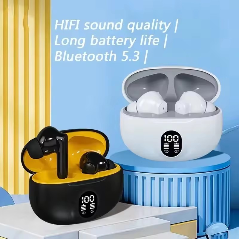 895B TWS Wireless Headphones Earphone Bluetooth-compatible 5.3 Waterproof Headset with Mic for Xiaomi iPhone Earbuds