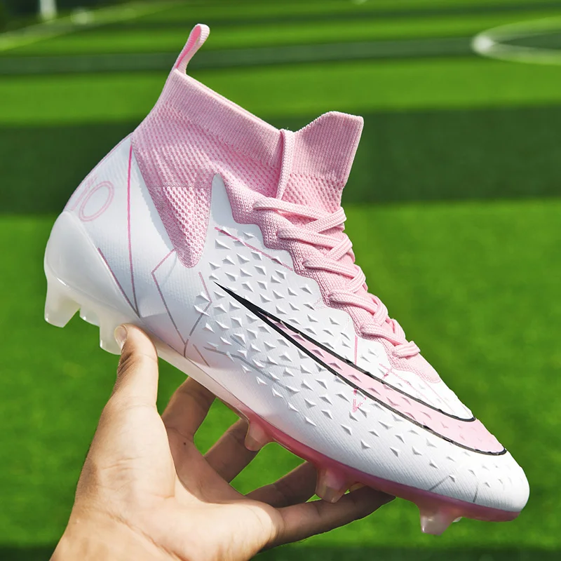 Men Football Boots Outdoor Soccer Shoes Comfortable Superfly Indoor Futsal Breathable Training Shoes Drop Shipping