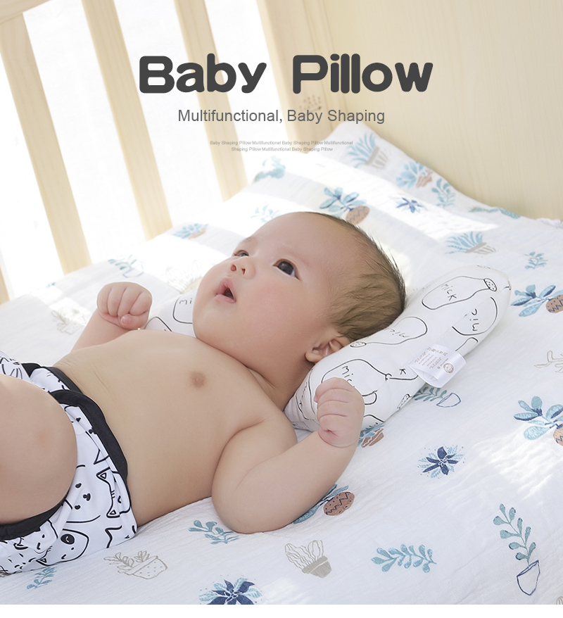 Brand New Baby Pillow Newborn Sleep Support Concave Pillow Toddler Pillow Cushion Prevent Flat Head Baby Pillow