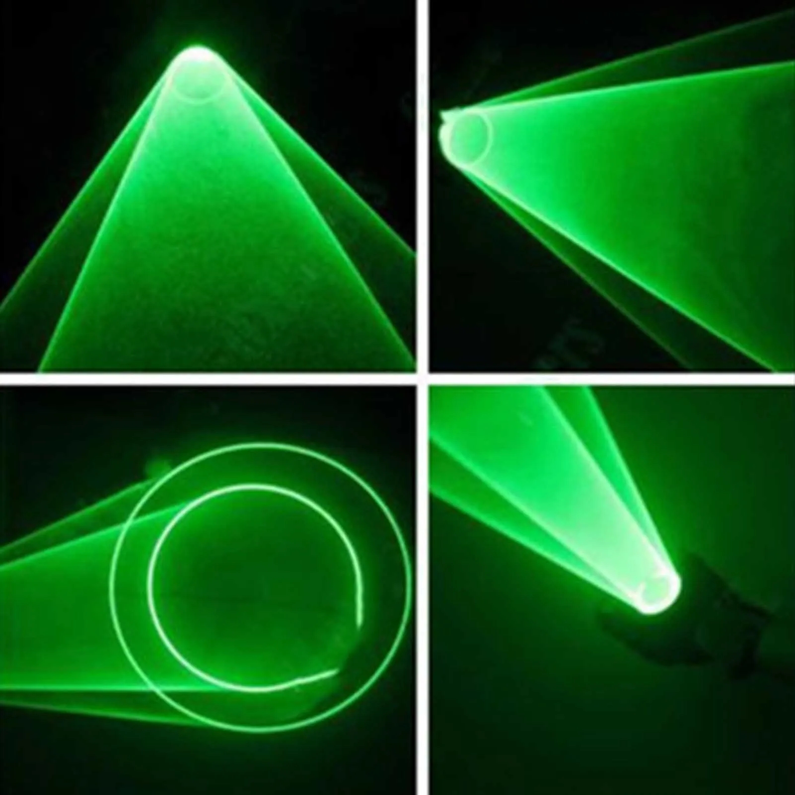 Left Hand Right Hand Vortex Green 532nm Laser Gloves DJ Dancing Club Rotating Laser Show Light Lazers