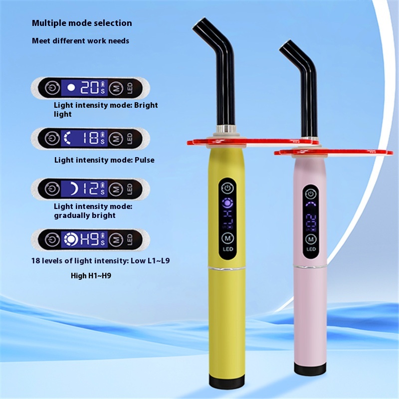 Adjustable LED Lamp Device,Curing Light- Newest Rechargeable Kits for LED Curing Lighting Light Lamp EU Plug