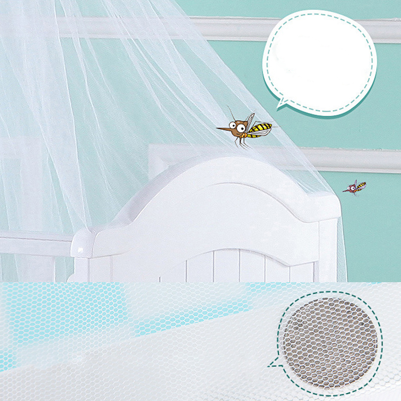 Baby Mosquito Net Mesh Bedroom Summer Curtain Nets Newborn Infants Portable Canopy Supplies Kids Baby Bedding Room Decor Netting