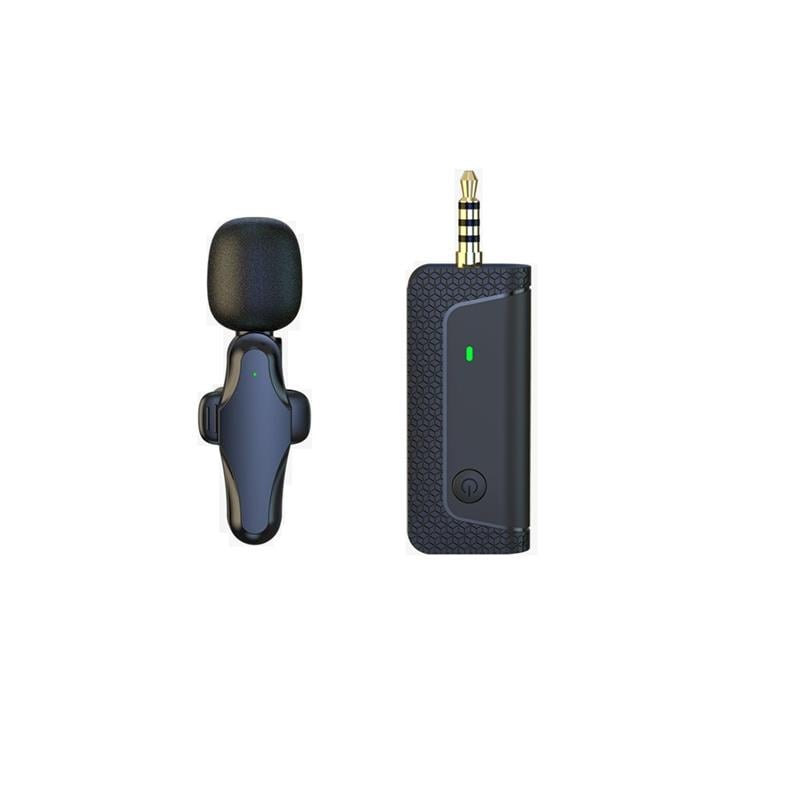 Wireless Lavalier Microphone Audio Video Recording Mini Mic For IPhone Android Live Broadcast Gaming Phone Microfonoe K35Pro
