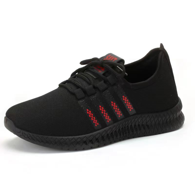 Versatile men's shoes, casual breathable sports shoes, anti odor track men's shoes