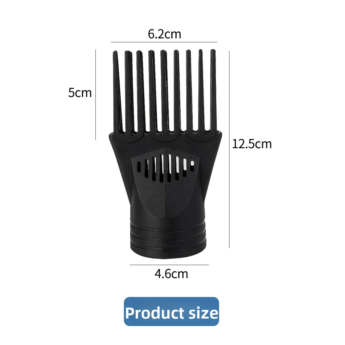 Salon Hair Straight Comb Dryer Nozzle