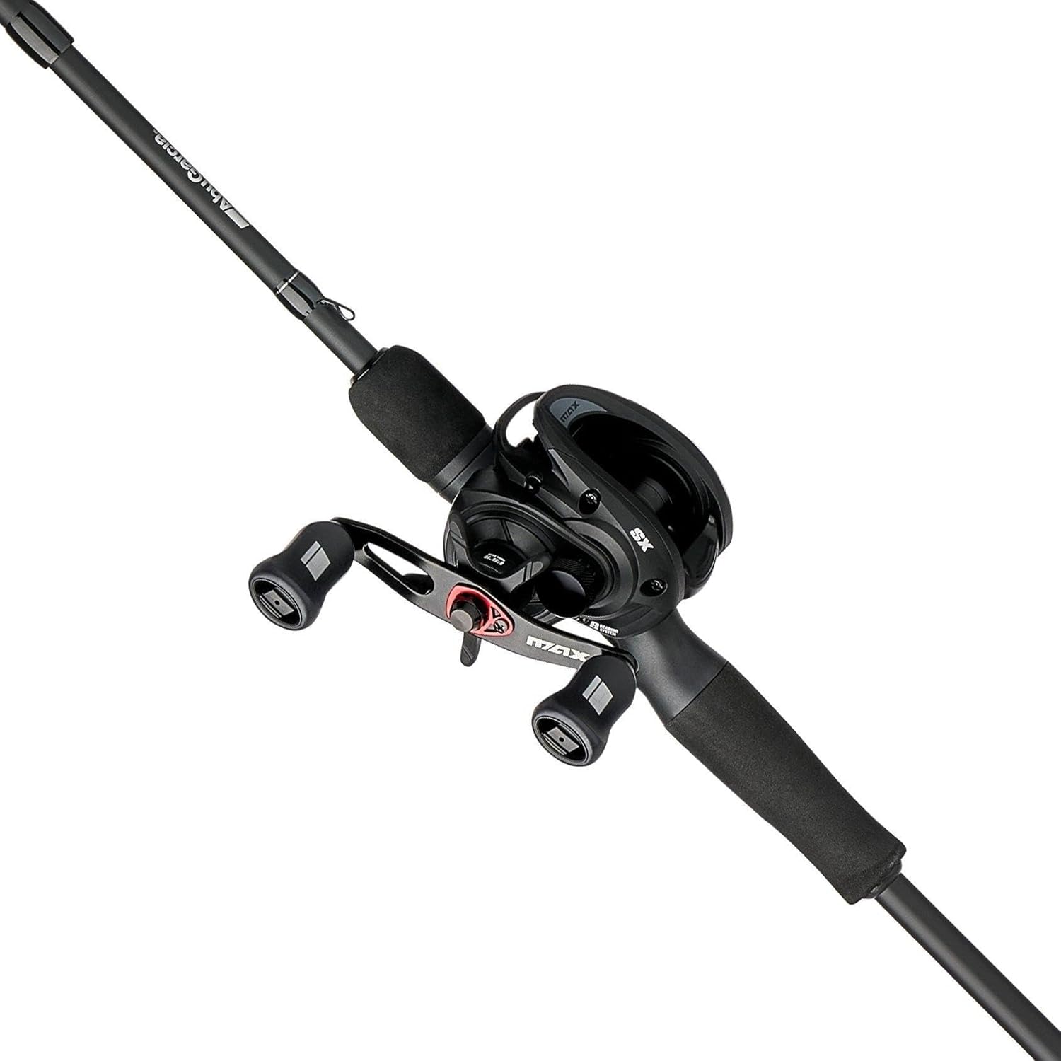 Abu Garcia Max SX Low Profile Baitcast Reel and Fishing Rod Combo