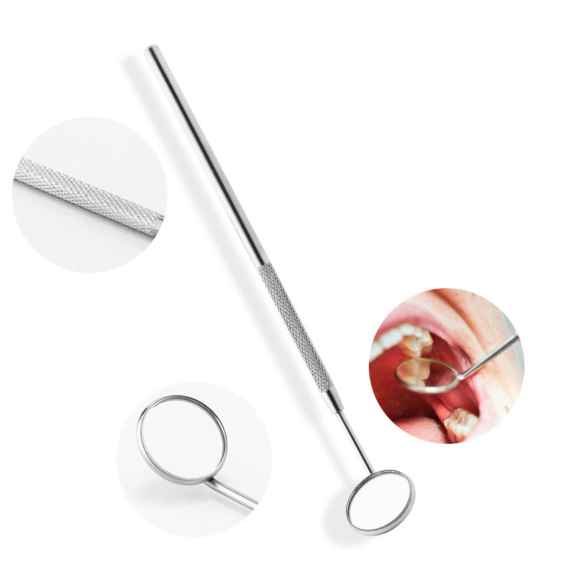 Dental Mouth Mirror Multifunction Checking Eyelash Extension Stainless Steel Teeth Whitening Clean Oral Eyelash Supplies Tools