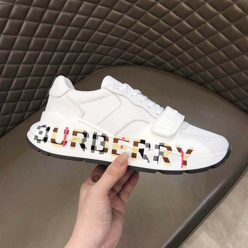 Burberry running shoes sneakers couple shoes twill canvas shoes ladies outdoor casual shoes non-slip walking shoes 38-44