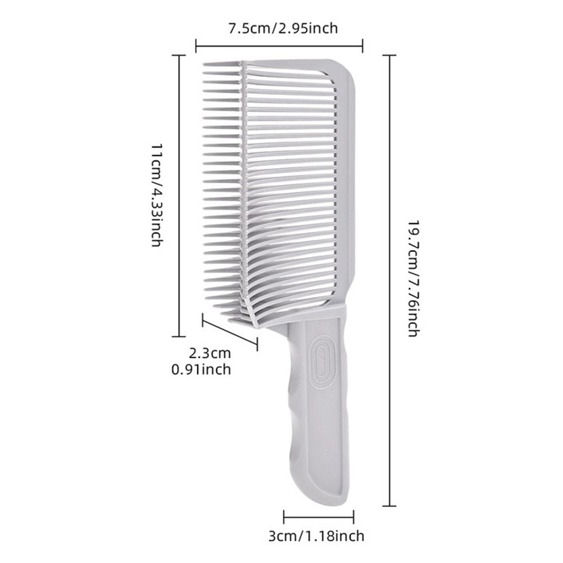 Men's hair clipper comb, hair salon, long handle hair clipper comb, household oil head caliper comb