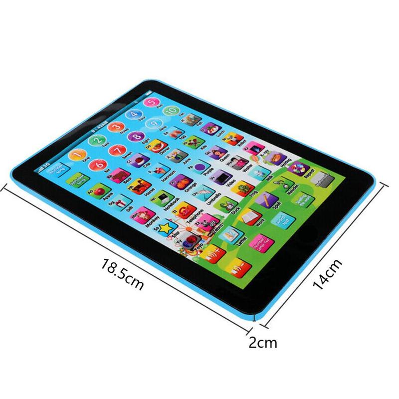 Mini Baby English Educational Learning Toys Laptop Tablet Learning Toys For Children Multifunctional Early Education Machine Toy