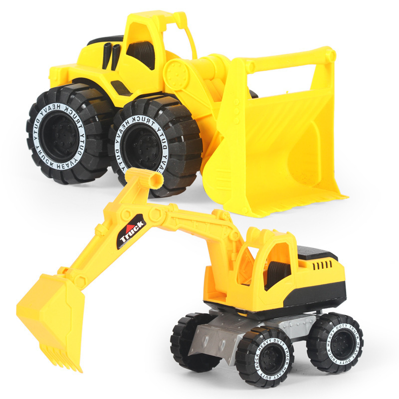 Baby Classic Simulation Engineering Car Toy Excavator Model Tractor Toy Dump Truck Model Toy Vehicles Mini Gift for Boy