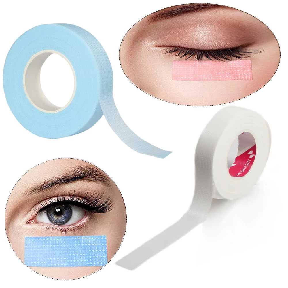 Professional Lash Tape Eyelash Extension Tapes Breathable Micropore Fabric Easy Tear Eye Tapes Eye Makeup Tool