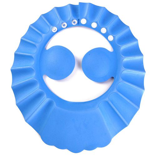 Cute Adjustable Baby Kids Shampoo Bath Bathing Shower Cap Hat Wash Hair Shield