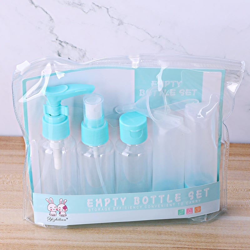 Travel bottling multiple skin care products portable small watering can empty bottle cosmetic bottle spray bottle