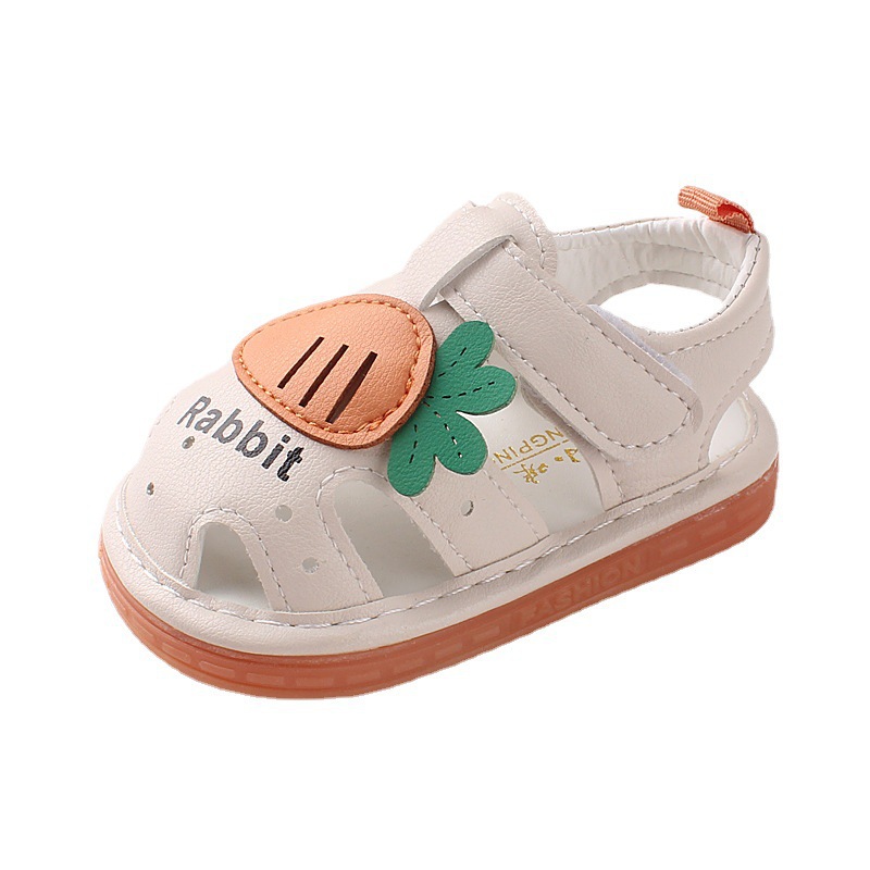 Baby Summer Sandals Infant Boy Girl Shoes Rubber Soft Sole Non-Slip Toddler First Walker Baby Crib Newborn
