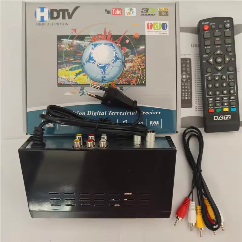 2DVB-T2set top box DVB T2 stb is suitable for Ghana, Tanzania, South Africa, Uganda, Rwanda, Zambia and other African countries