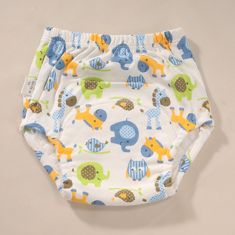 Newborn Training Pants Baby Shorts Solid Color Washable Underwear BABY Boy Girl Cloth Diapers Reusable Nappies Infant Panties