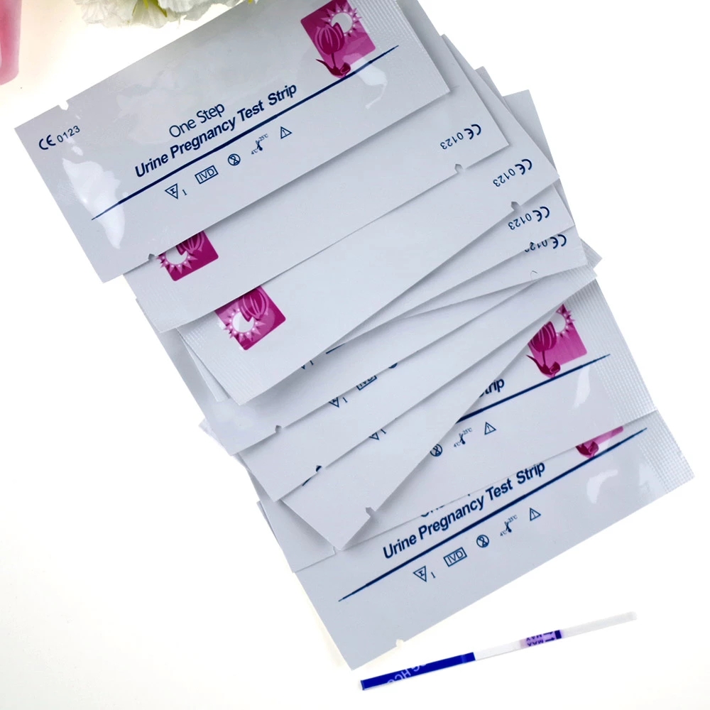10 Pieces Of Pregnancy Urine Test Paper Ovulation Urine Test Paper Lh Test Paper Kit Household High-precision