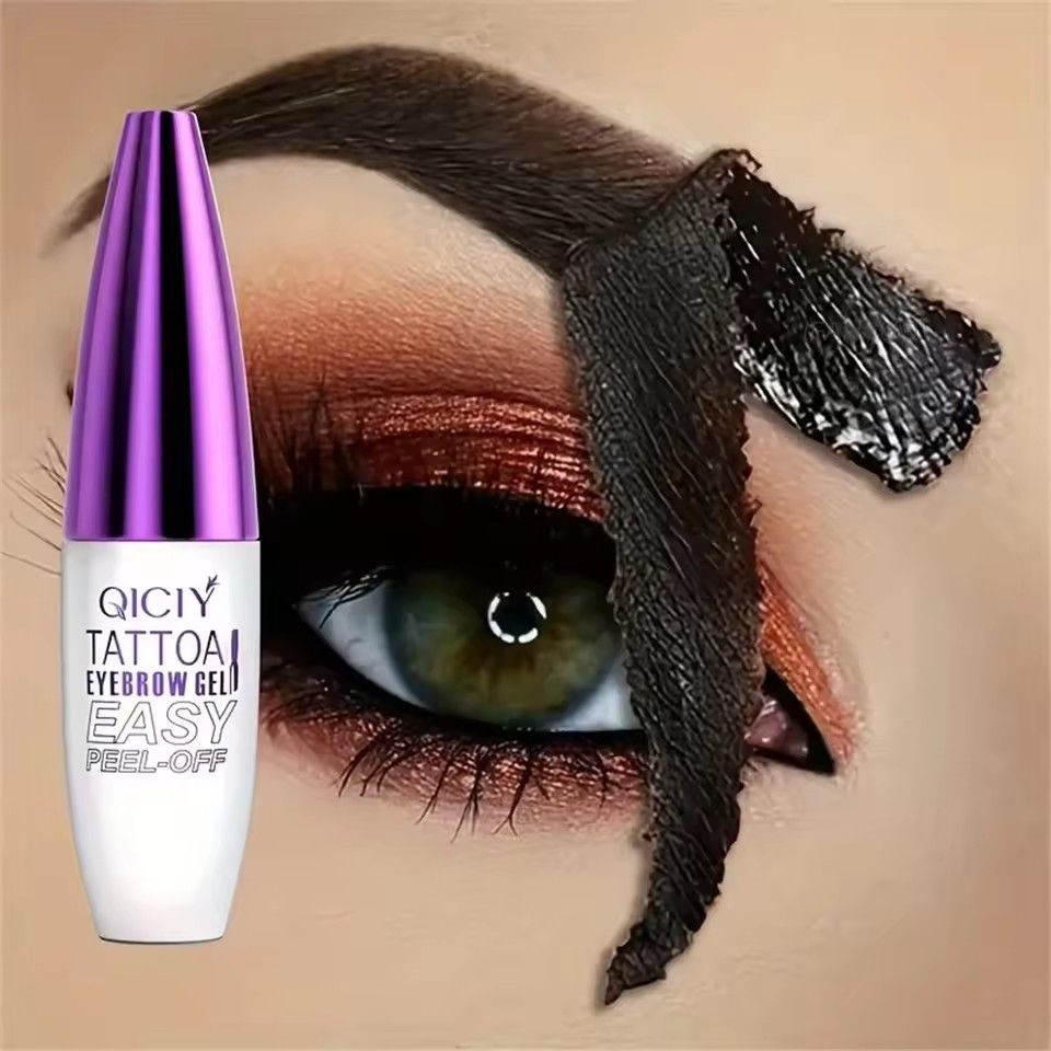Lasting 3 Days Tattoo Easy Peel Off Eyebrow Gel Cream Types Long-Lasting Smudge-Proof Sweat Resistant Waterproof Cosmetics B2-10