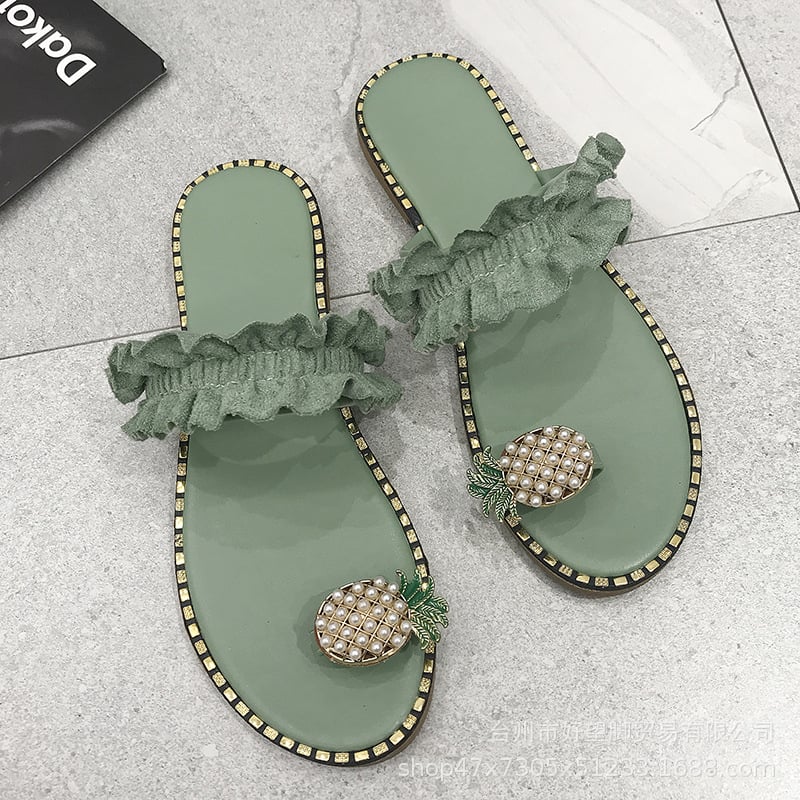 Slippers Women Sandals Platform Sandals Shoes Women Bow Summer Sandals Slipper Indoor Outdoor Flip-flops Beach Shoes Female