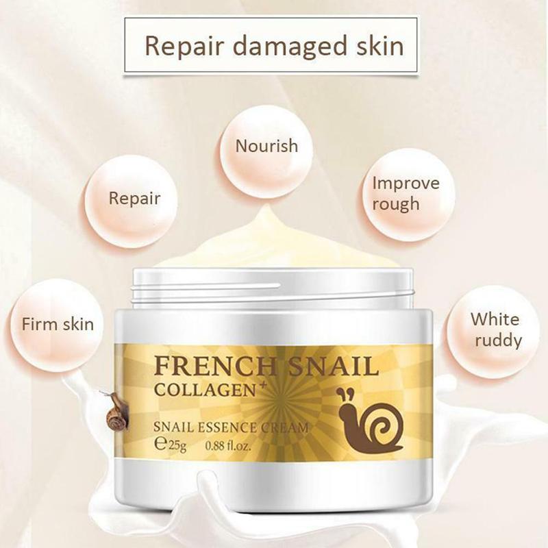 Snail Face Cream Hyaluronic Acid Moisturizer Anti Wrinkle Anti Aging Nourishing Serum Collagen whitening Cream Skin Care