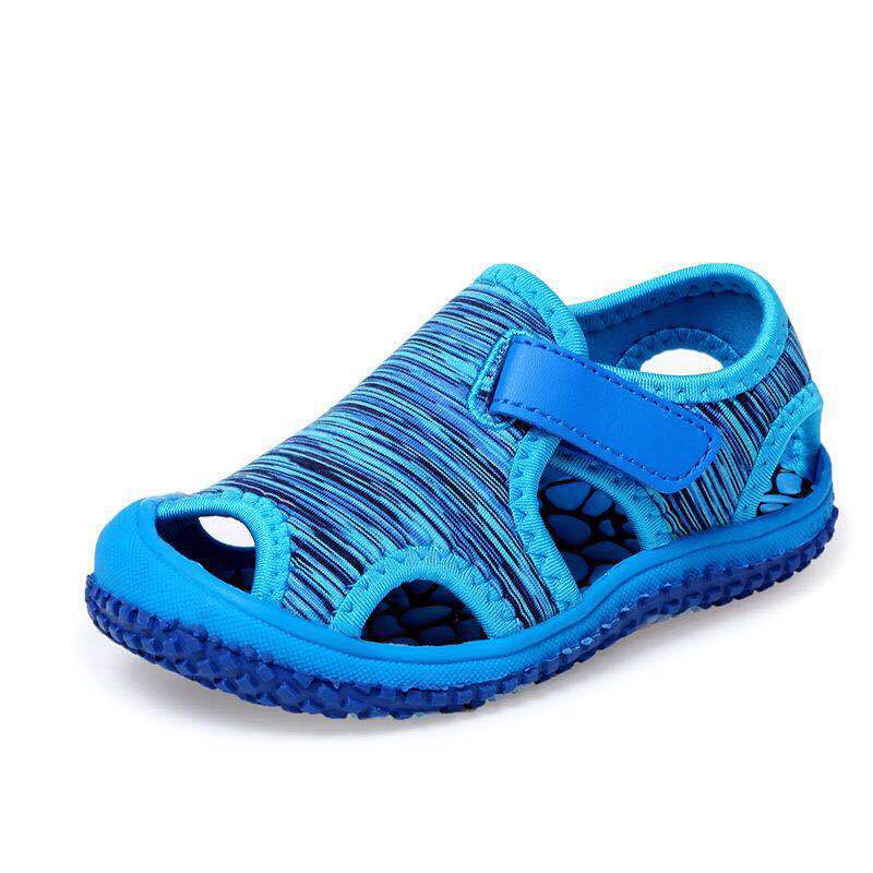 Sandals summer children girls boys non-slip outdoor sports shoes soft bottom hook beach sandals children sandals