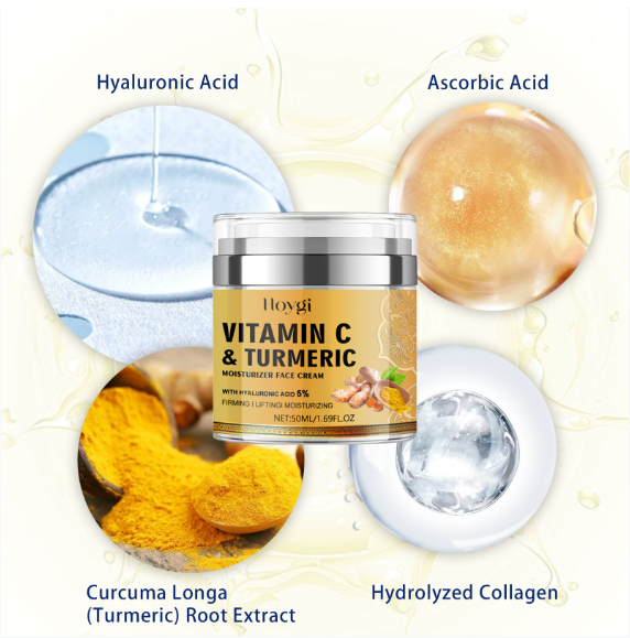 Turmeric Collagen Anti-Aging-Anti-Wrinkle Cream Moisturizing Improve Elasticity Dispelling Wrinkles Repair Instant Wrinkle Cream