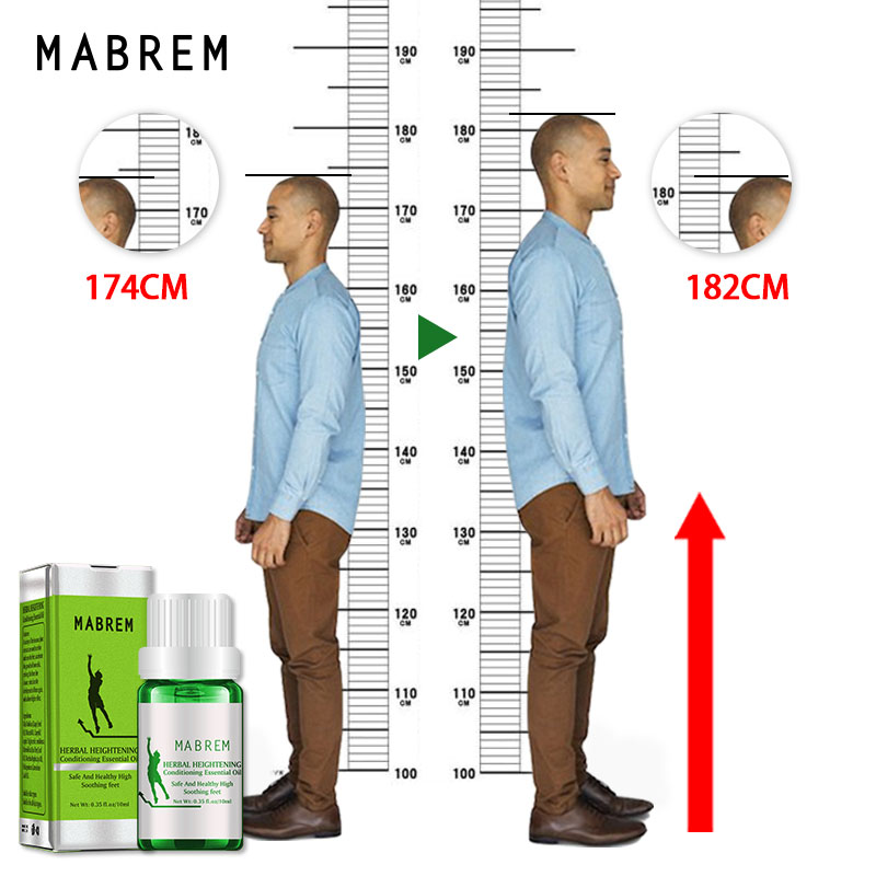Accelerate Bone Cells Growth Essential Oil Herbal Height Increasing Body Grow Taller Care Oil