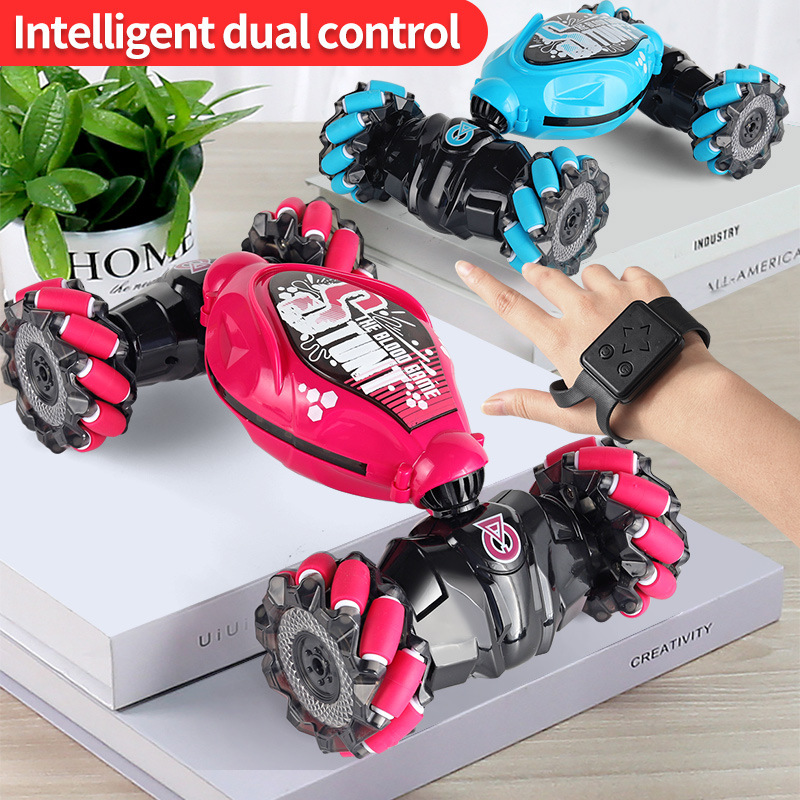 4Wd RC Car Toy Gesture Sensing Spray Twisting Stunt Drift Car Radio Remote Controlled Cars RC Toys for Children Boys Adults