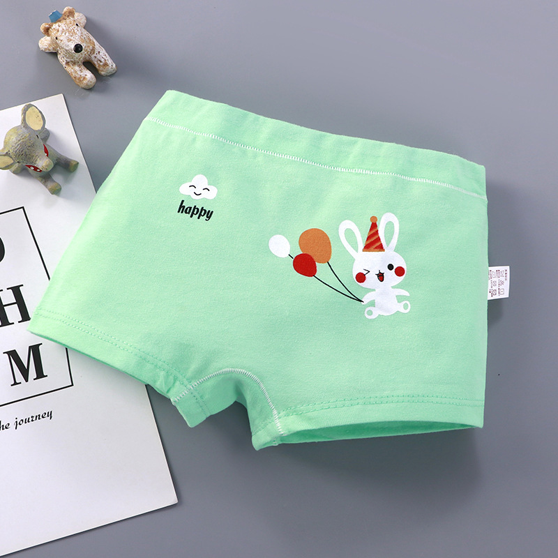 2pc Children's underwear flat corner pants Girls' underwear Elastic safety pants Baby underwear shorts
