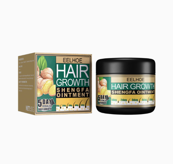 Ginger Hair Cream Deep Cleansing Promote Hair Growth Relieving Hair Loss Improving Scalp Stimulate Hair Follicle Smoothing Care