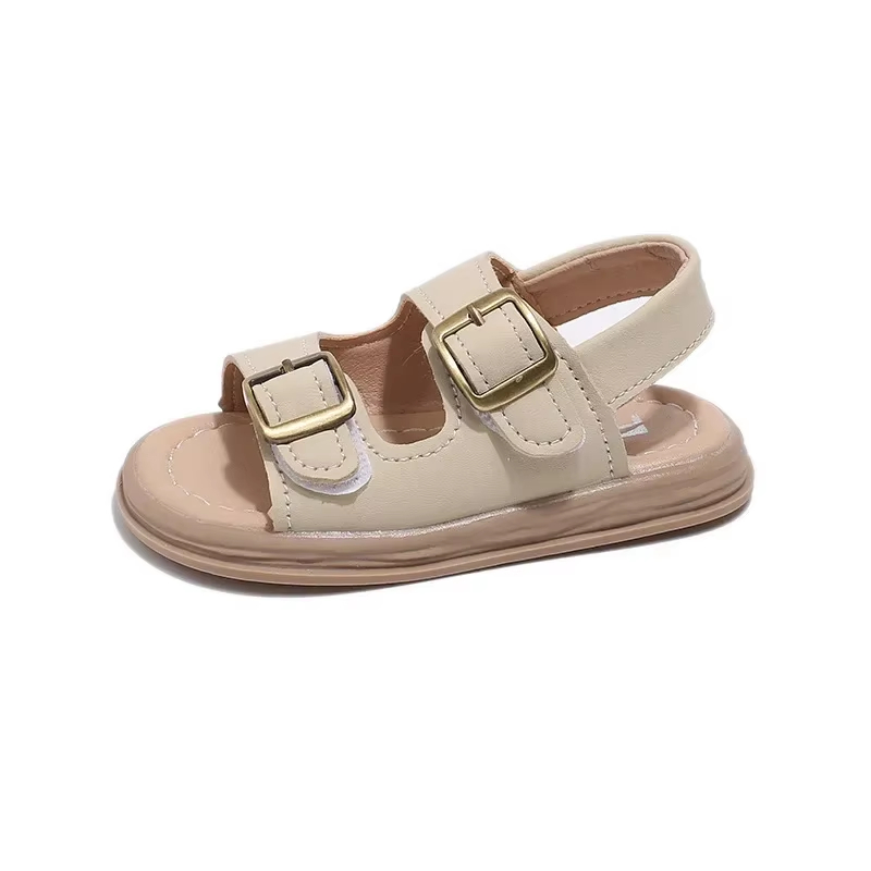 Children Sandals for Girls and Boys Summer New Fashionable Korean Style Comfortable Soft Sole Casual Cute Baby Beach Shoes