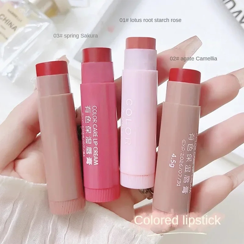 3-Piece Travel-Ready Lip Balm Set: Hydrating, Cracking-Preventive & Tinted Lip Care