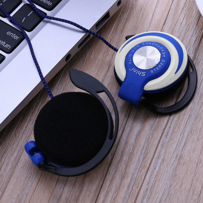 Hanging Ear Headphones Sports Running Universal Bass Mp3mp4 Mobile Phone Computer Phone Music Earplugs