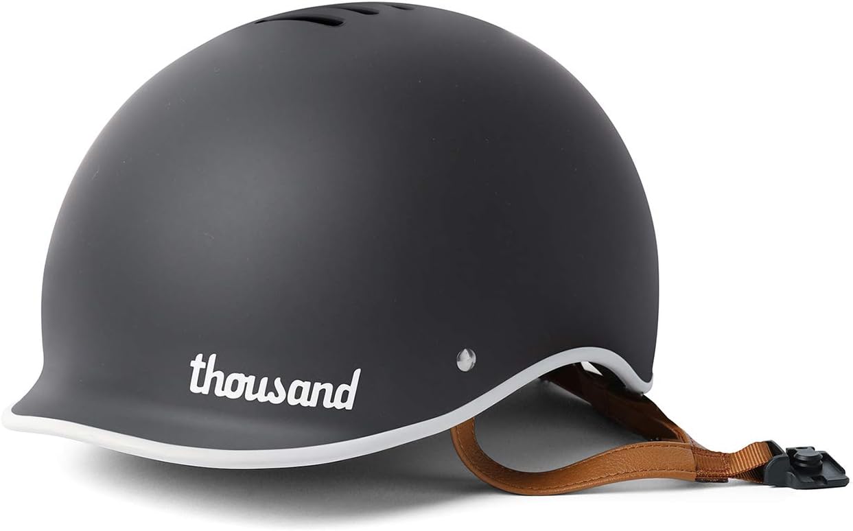 Thousand Heritage 1.0 Adult Bike Helmet; The Original Low Profile Retro Commuter Cycling Helmet Safety Certified for Bicycle Skateboard Skating Roller
