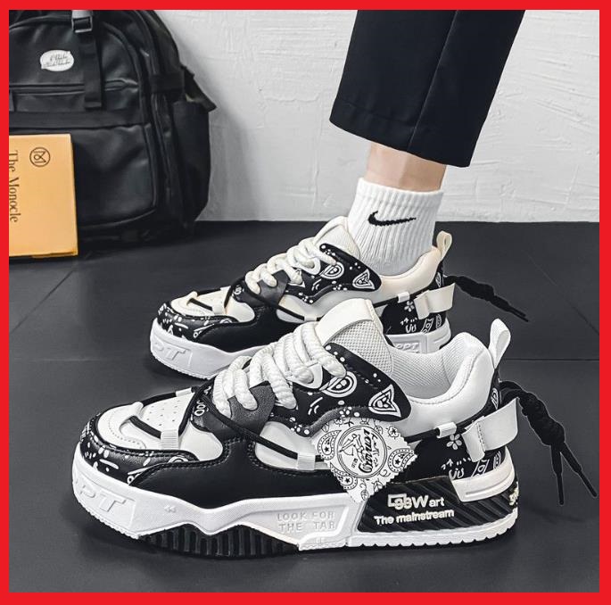 Luxury men's shoes explosions thick-soled Joker sports shoes teenagers fashion niche tide shoes breathable casual shoes