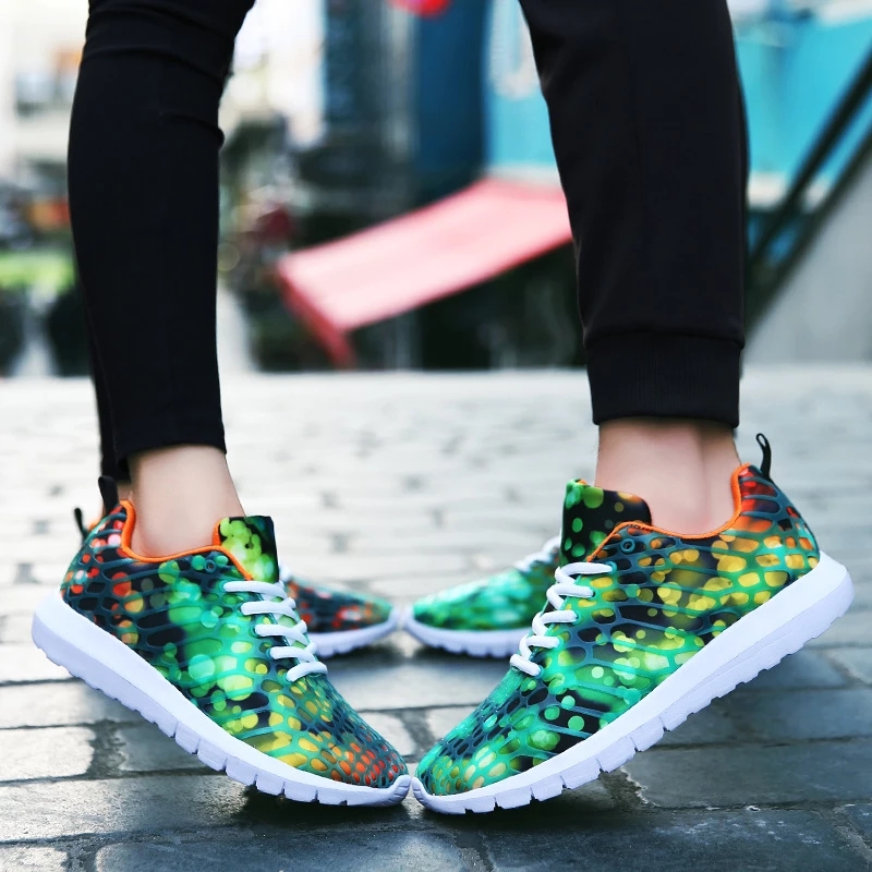 summer Autumn Men Sneakers Shoes Casual Shoes Fashion Comfortable Lace up Sneakers Shoes breathable men shoes plus large size