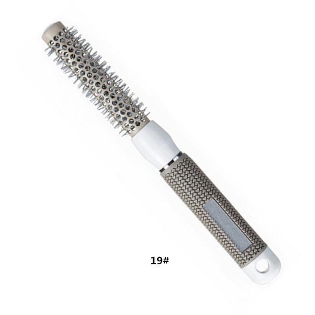 6 Size Hair Brush Nano Hairbrush Thermal Round Barrel Comb Hairdressing Hair Salon Styling Drying Curling