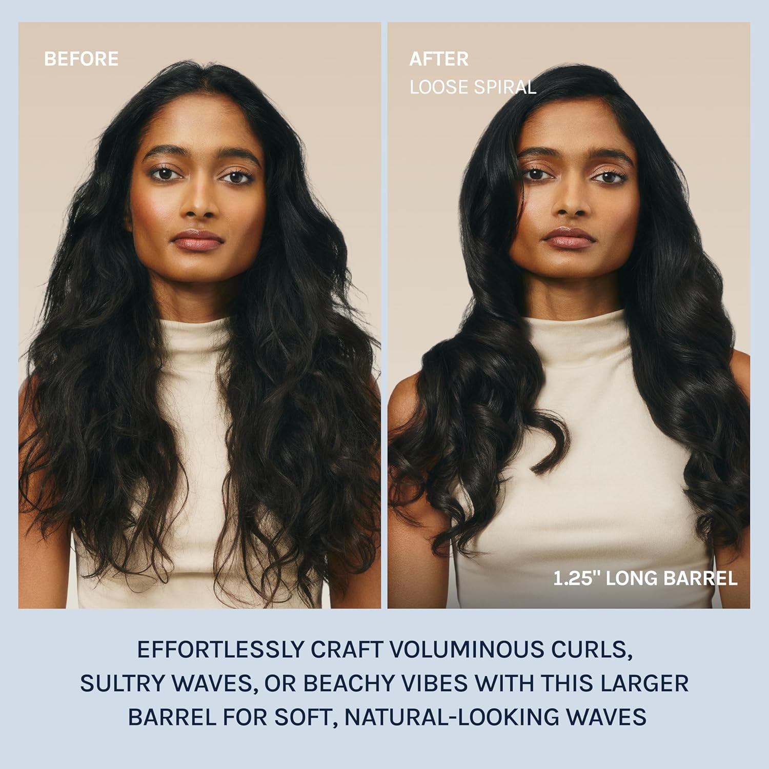 Bio Ionic Long Barrel Curling Iron with Moisture Heat Technology & NanoIonic MX Versatile Curling Wand - Multiple Barrel Sizes for Tight, Classic, Loo