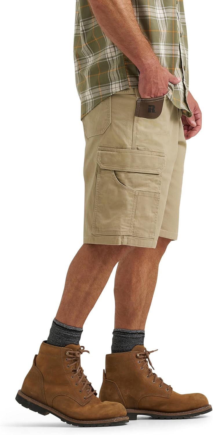 Wrangler Mens Performance Ranger Cargo Short