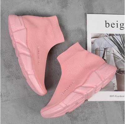 Balenciaga Fly Line Knitted High-top Casual Lightweight Breathable Socks Shoes
