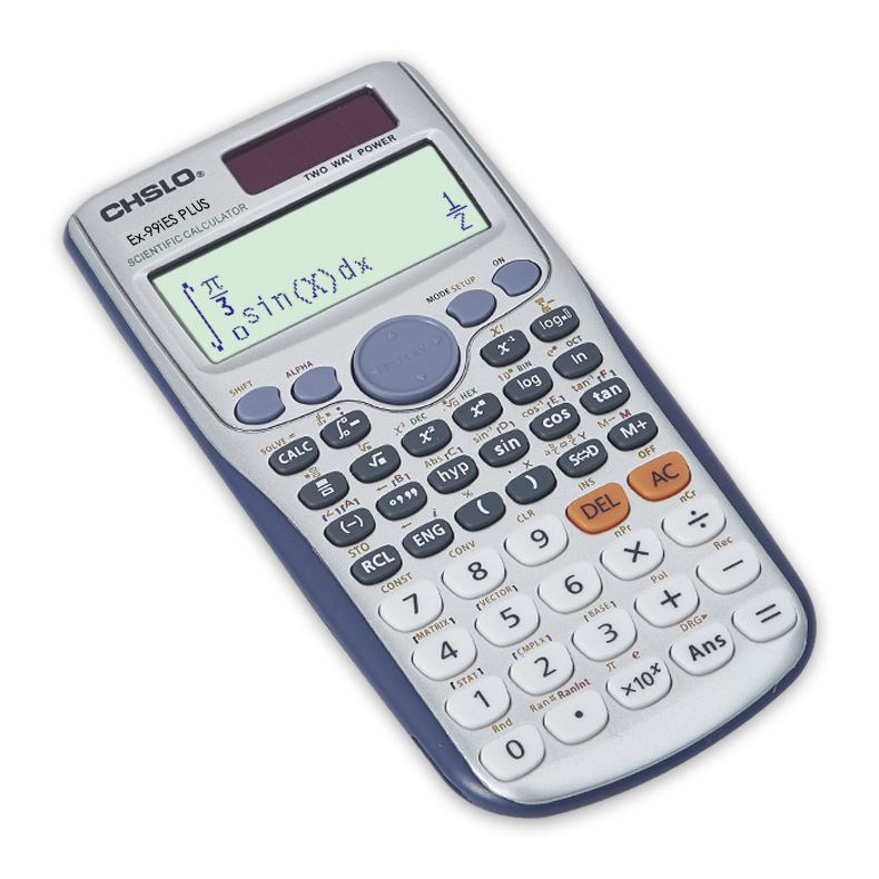 FX-991ES-PLUS Original Scientific Calculator 417 Functions 991ES For High School Univercity Maths CPA Exam Solar and Battery