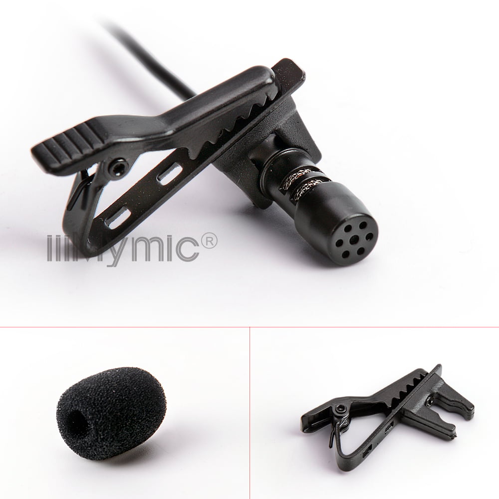 Professional Lavalier Lapel Tie Clip Unidirectional Condenser Microphone For AKG Wireless Body-Pack Transmitter 3 Pin XLR TA3F B