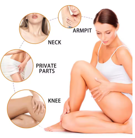 60ml Dark Spot Corrector Cream Even Skin Tone Body Corrector Cream for Inner Thighs, Dark Neck & Knees Underarms Elbows Armpit