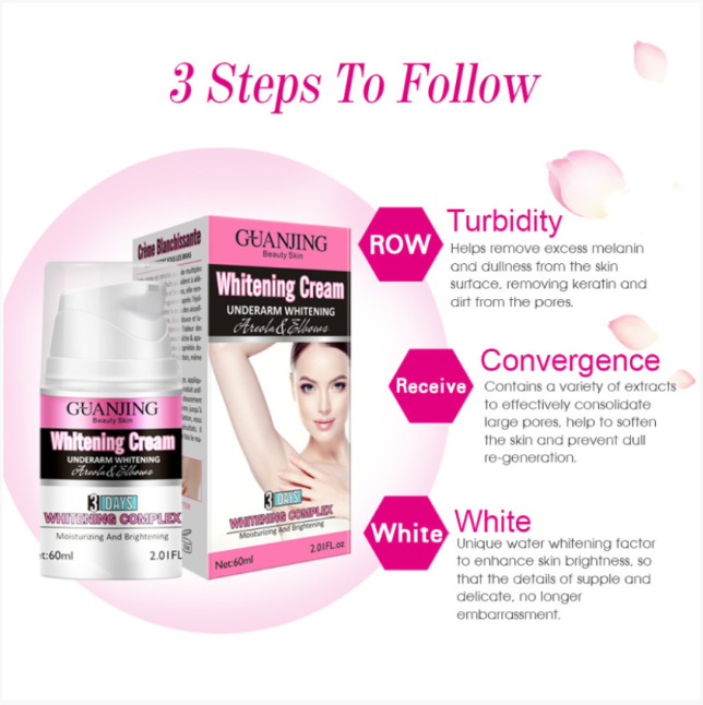 GUANJING Underarm Repair Cream Brightening Underarm Brightening Deodorant Body Cream Body Lotion