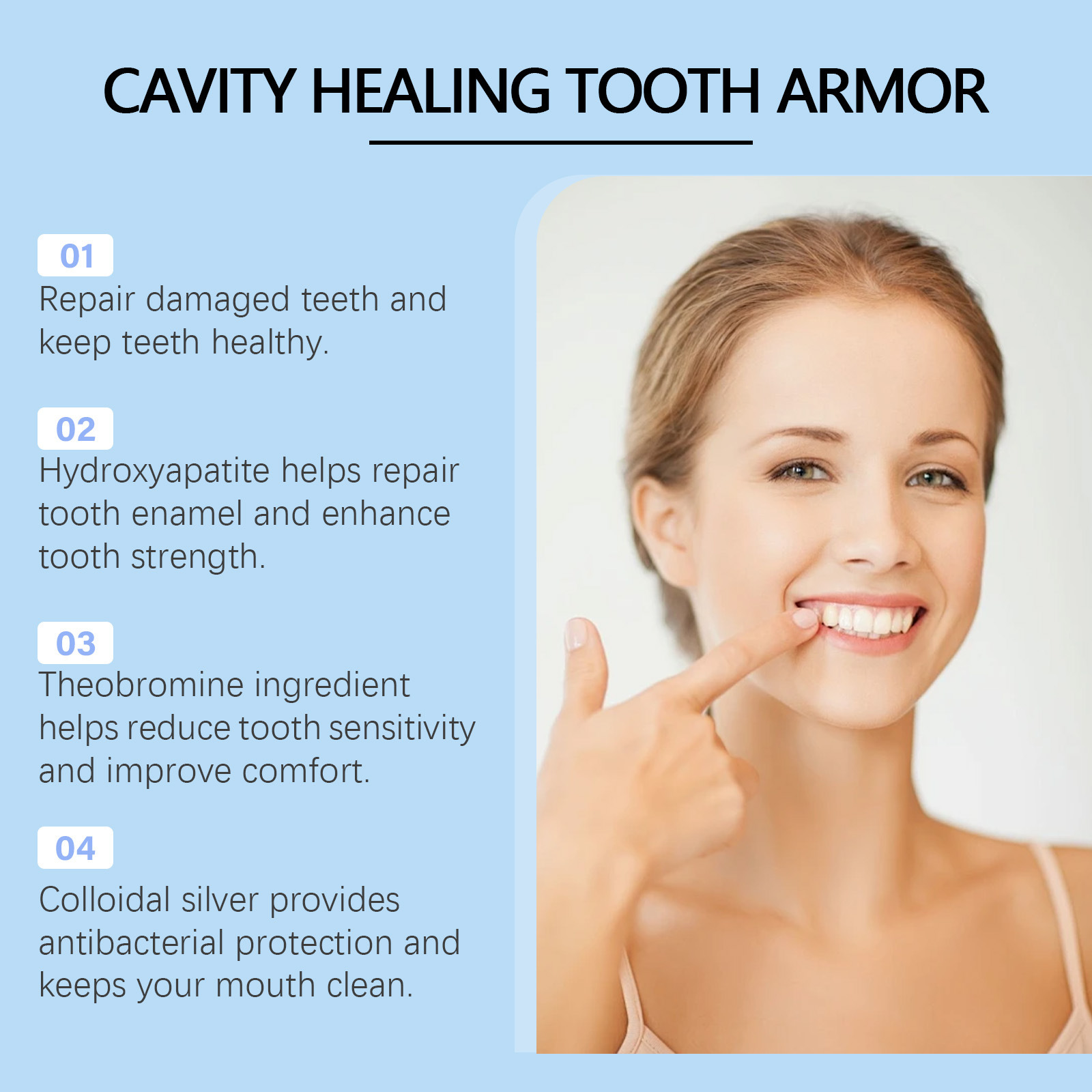 Oralhoe Dental Care Liquid Lasting Freshing Breath Deep Cleaning Oral Hygiene Removes Plaque Stains Teeth Brightening Serum 60ml