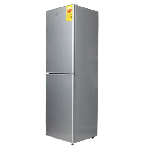 NASCO NASD2-24FL 196L BOTTOM FREEZER FRIDGE - LIGHT GRAY
